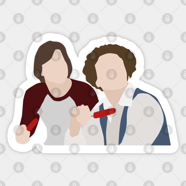 Kelso & Hyde Sticker by honeydesigns